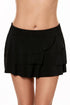 MiracleSuit Solid Lyrd Ruffled Skirt